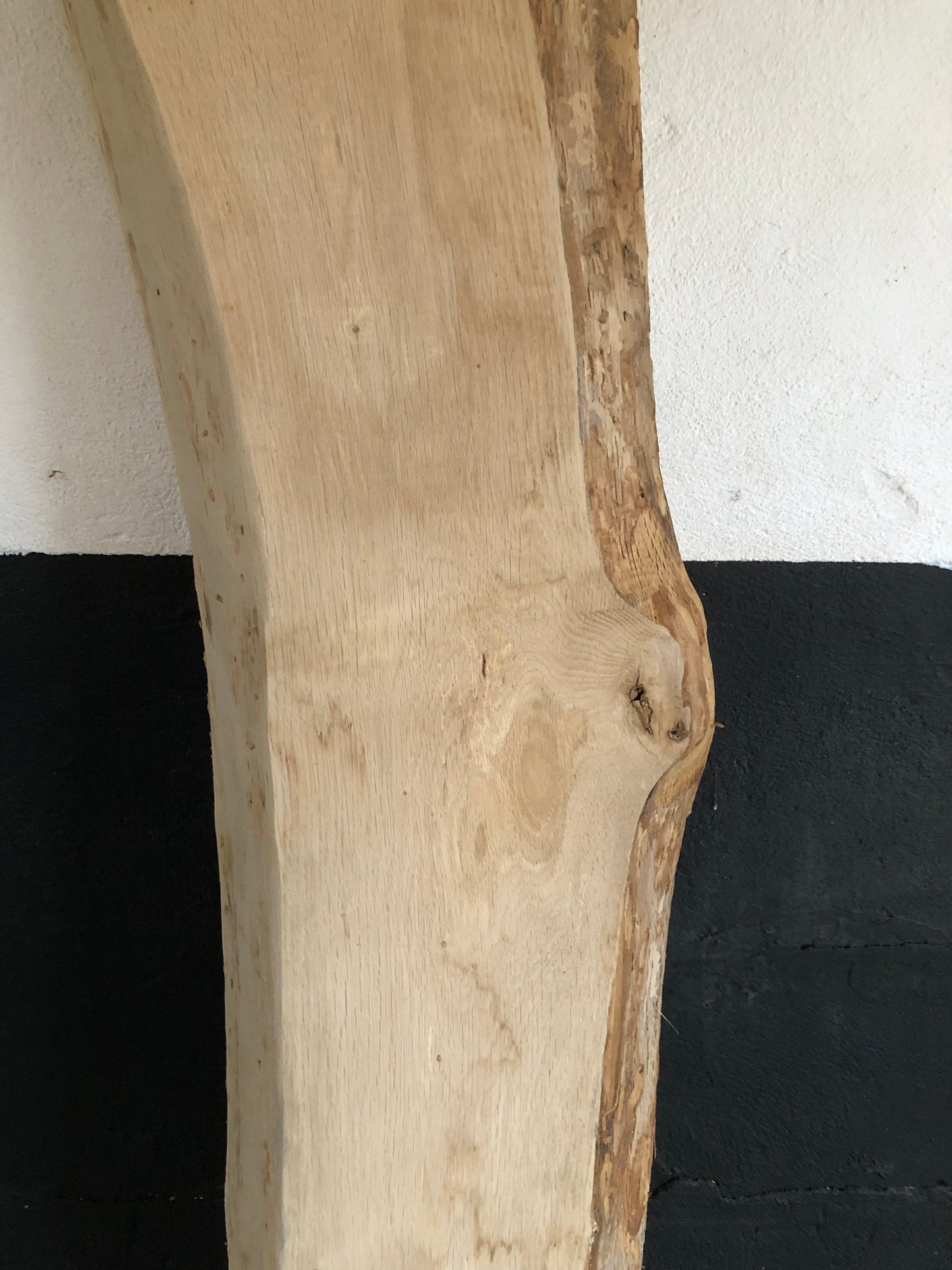 2.4m English Oak Board. Kiln dried; planed; thicknessed. Item O1.