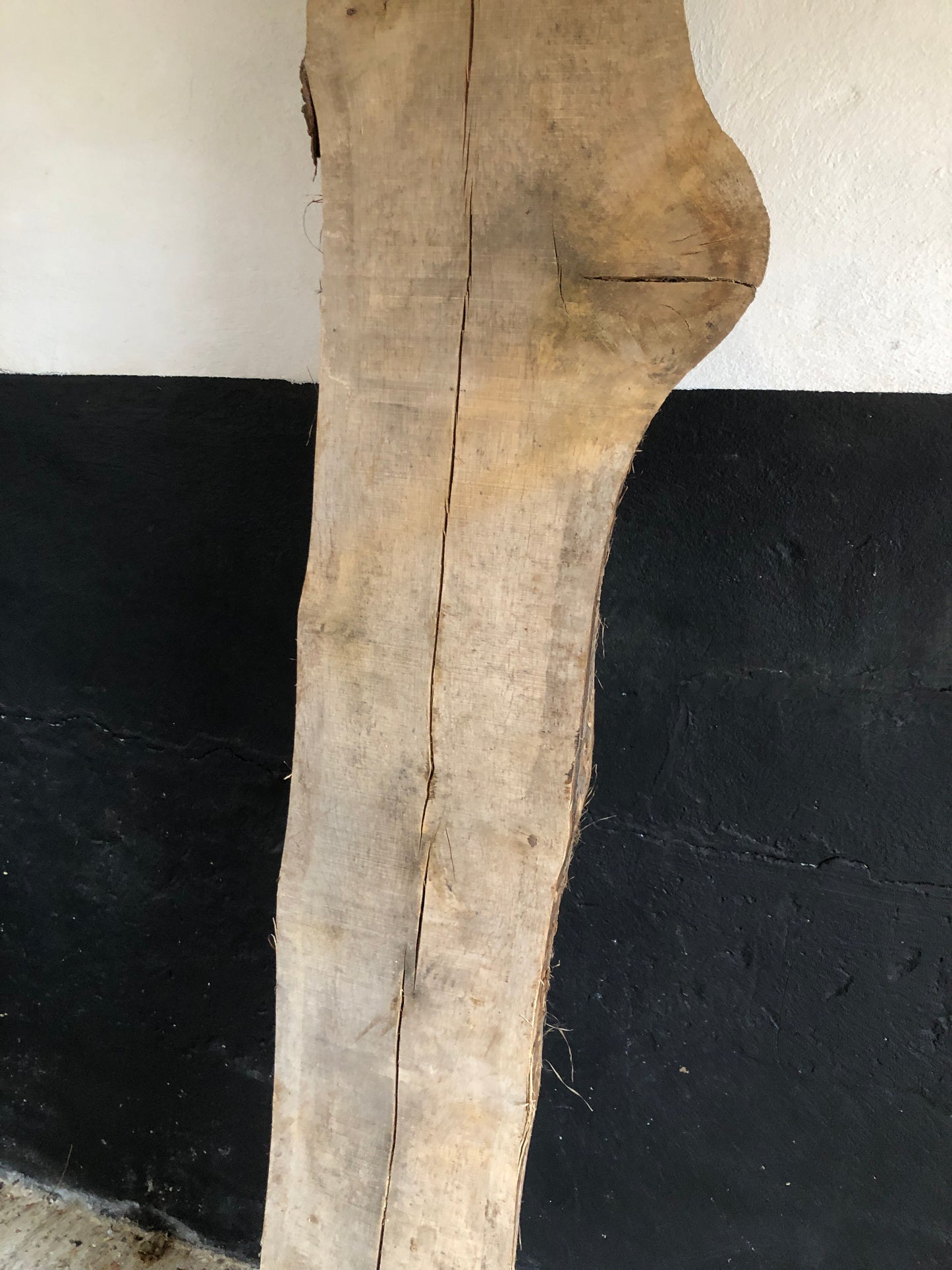 2.95m English Oak kiln dried board/slab. Item O3.