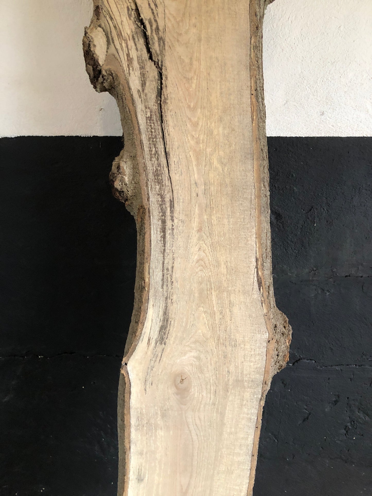 2.25m English Ash slab / board. Light spalting. Item A5.